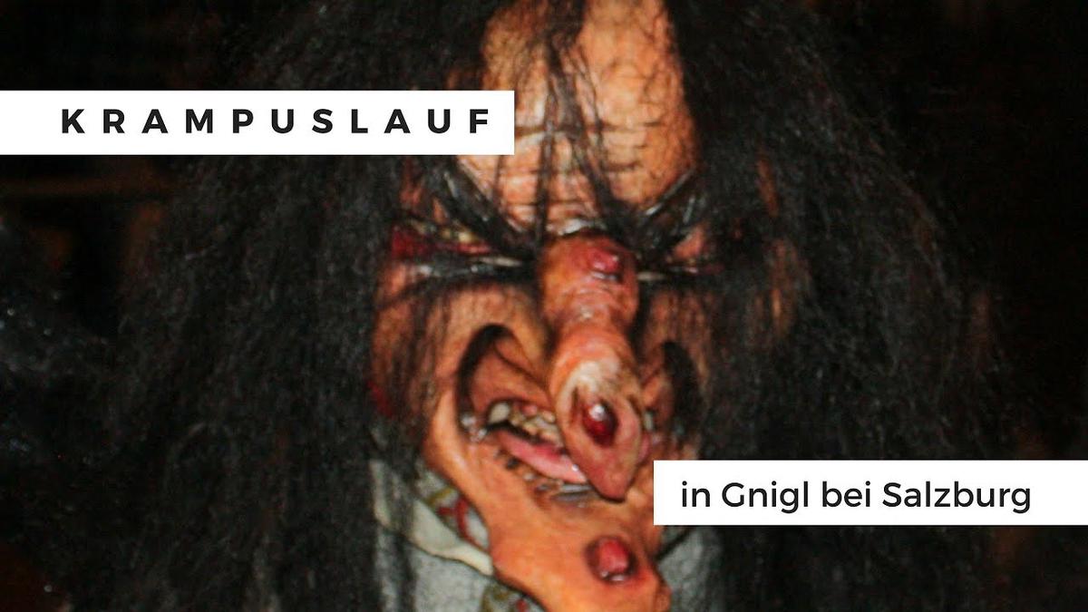 'Video thumbnail for Krampuslauf in Salzburg Gnigl'