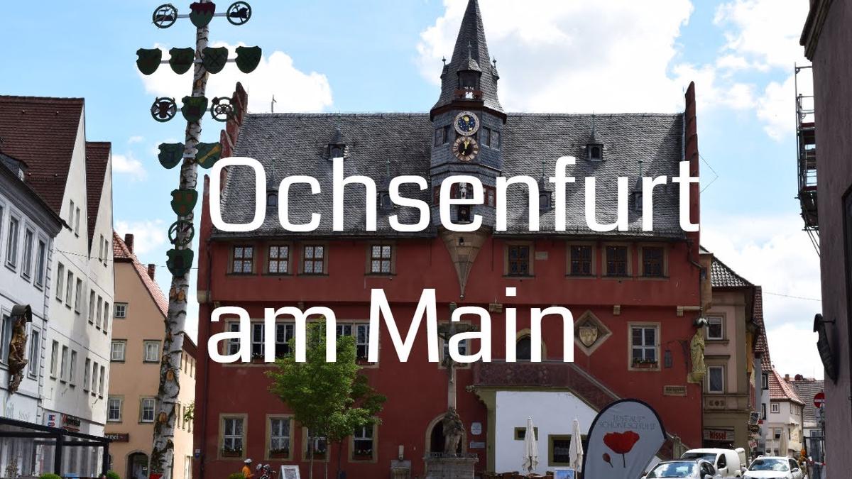'Video thumbnail for Ochsenfurt am Main mit schöner Altstadt'