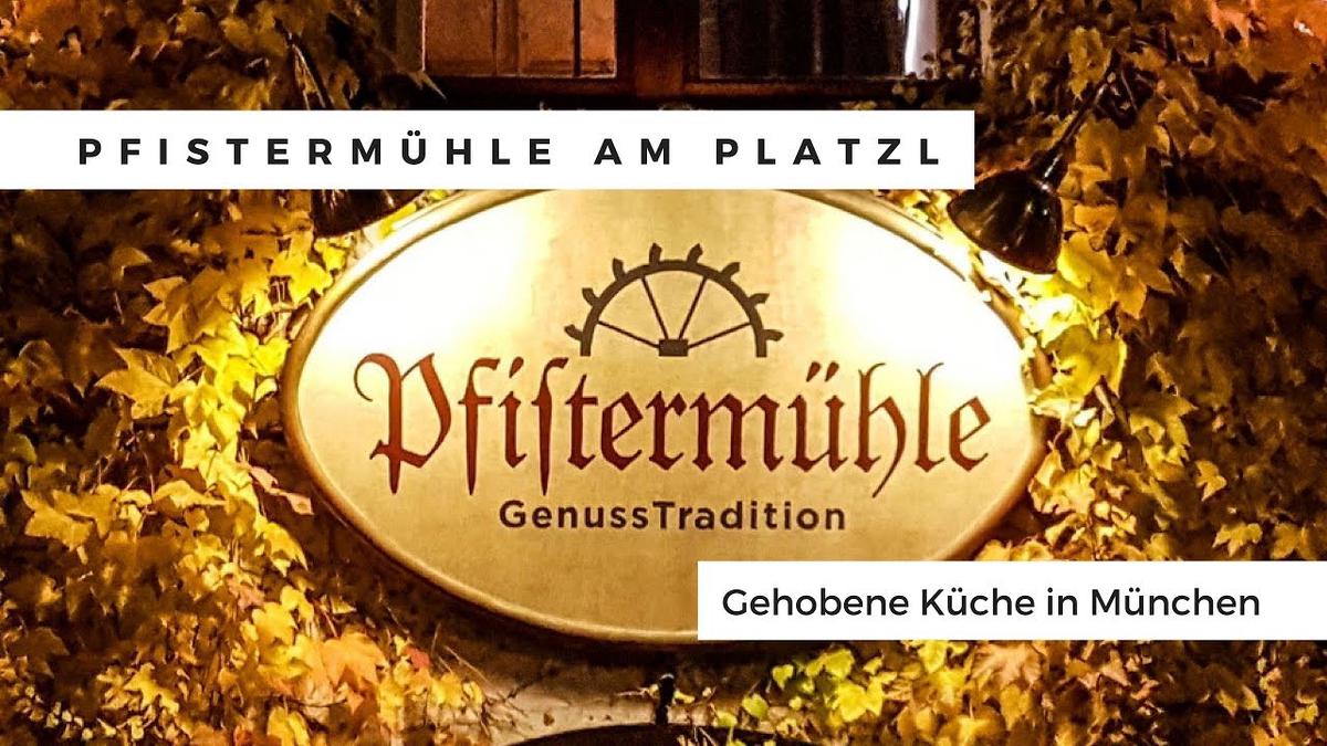 'Video thumbnail for Pfistermühle am Platzl - Gehobene Küche München'