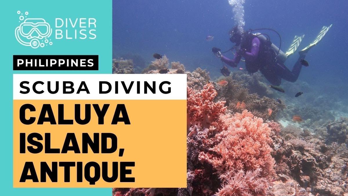 'Video thumbnail for Scuba Diving in Caluya Island, Antique, Philippines with Caluya Island Divers'